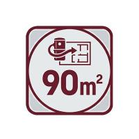 90 m²