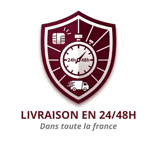 Livraison rapide en 24/48h dans toute la France