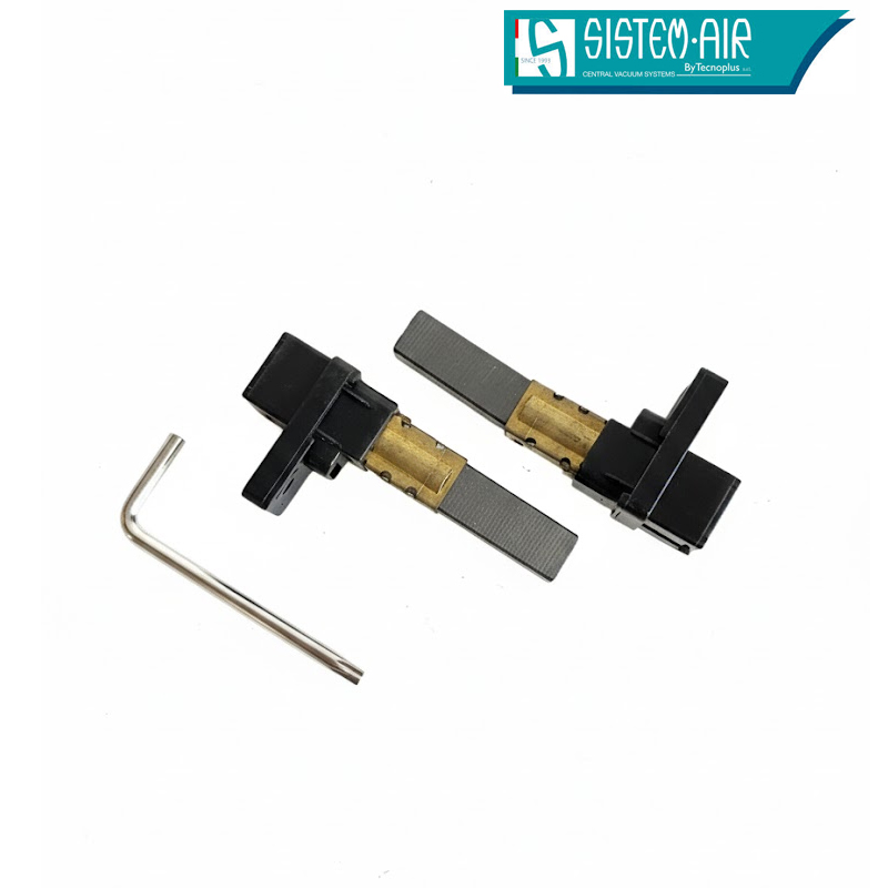Charbon moteur à refroidissement direct EM (la paire), Sistem Air 9910.021