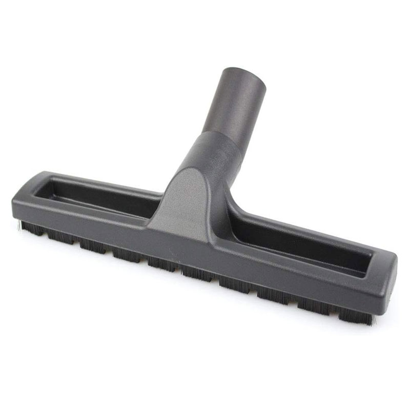 Brosse parquet en nylon à roulettes 300 mm pour sols durs