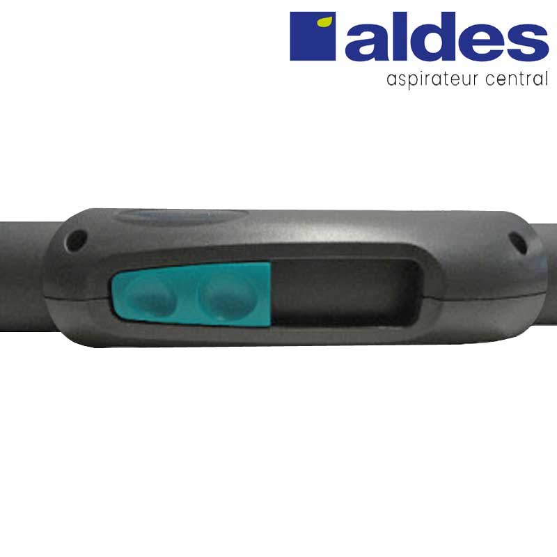 Poignée confort permet de recevoir la canne télescopique ou directement les différentes brosses, Aldes 31042063_1