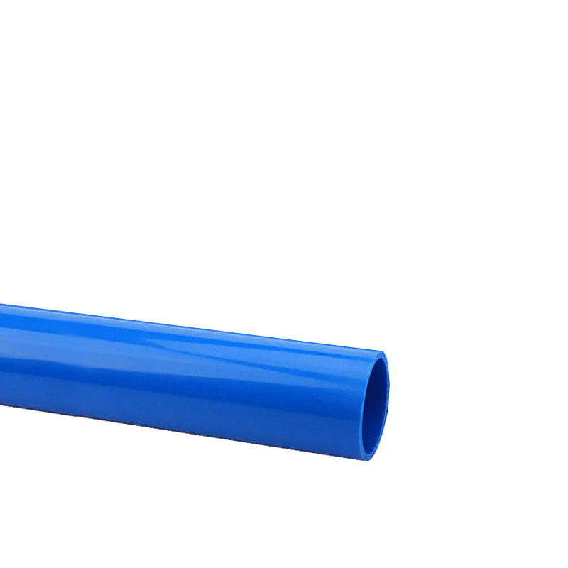 Tube PVC spécial aspiration centralisée de longueur 1 m, Ø 50 mm - Bleu