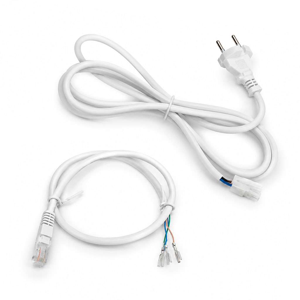 Câbles d'alimentation et RJ45 pour centrale C.Axpir Initia, ALDES 11101355