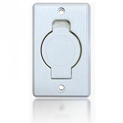 Kit 4 prises clapet rond blanc avec tuyaux_1