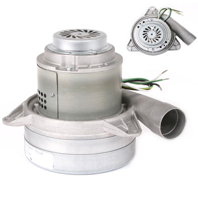 Moteur pour centrale d'aspiration ALKITEX ALK 200, AMETEK LAMB 116136, remplace le 116117