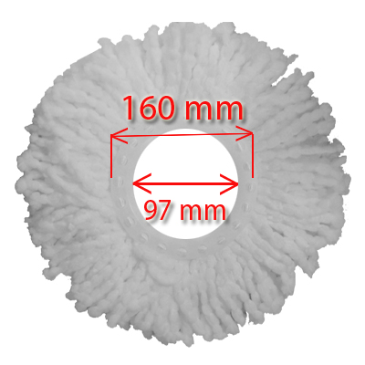 3 disques de rechange pour le NEW Turbo Mop