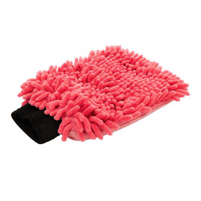 Gant microfibre 2 en 1 - rouge