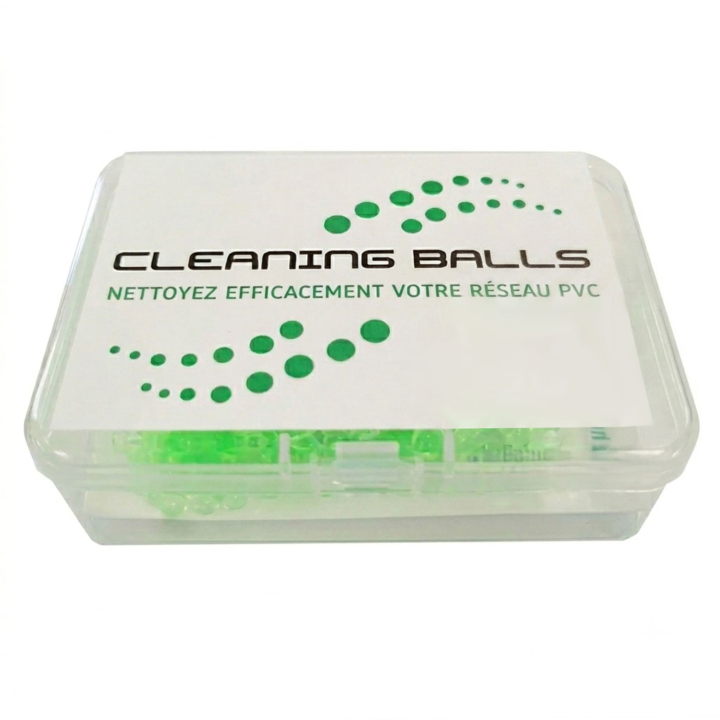 Cleaning balls, 12 boules magiques de nettoyage pour les flexibles et les réseaux pvc_3