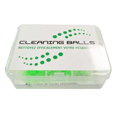 Cleaning balls, 12 boules magiques de nettoyage pour les flexibles et les réseaux pvc_3