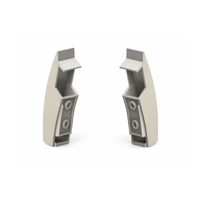 Poignées de cuve blanches pour centrale d'aspiration Airflow 1400, 1600 et 2100