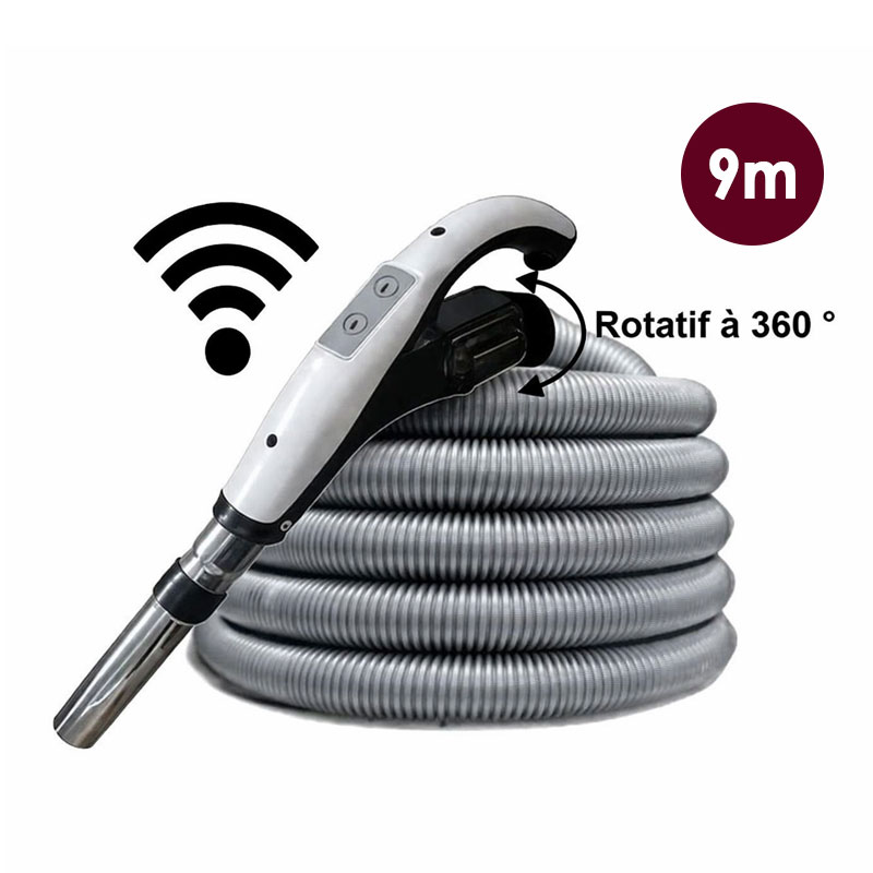 Flexible à télécommande intégrée avec émetteur incorporé dans la poignée (SANS RÉCEPTEUR) - longueur 9m