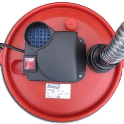 Bidon vide cendres chaudes CENEHOT SUR ROUES à moteur électrique 950W,18L pour aspirer les cendres chaudes des cheminées, des poêles à bois ou à granulés, RIBIMEX PRCEN008_1