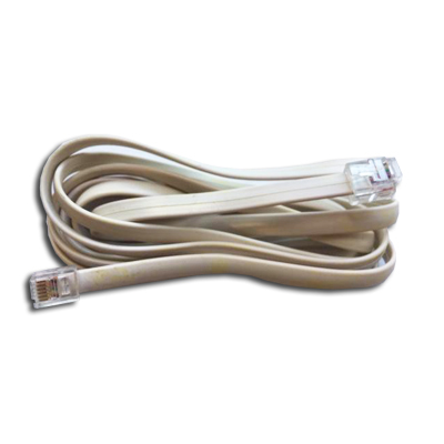 Câble électrique basse tension 12 V avec 2 fiches connecteurs type RJ45 pour le démarrage des centrales Perfetto et Perfetto inox, Aertecnica 3000388
