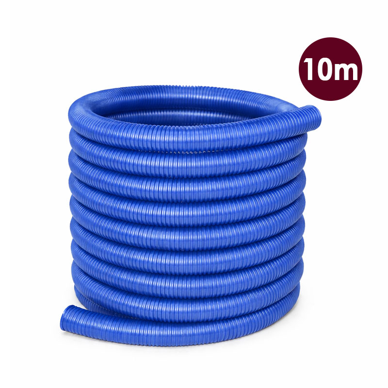 Flexible aspiration centralisée nu - bleu - longueur 10m