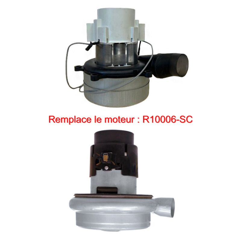 Moteur pour centrale d'aspiration Sach ECO 140 mini, ECO 160, COMPACT MINI 1.6 et CVTECH WINNY COMPACT 1.6, Sach R10006-SC