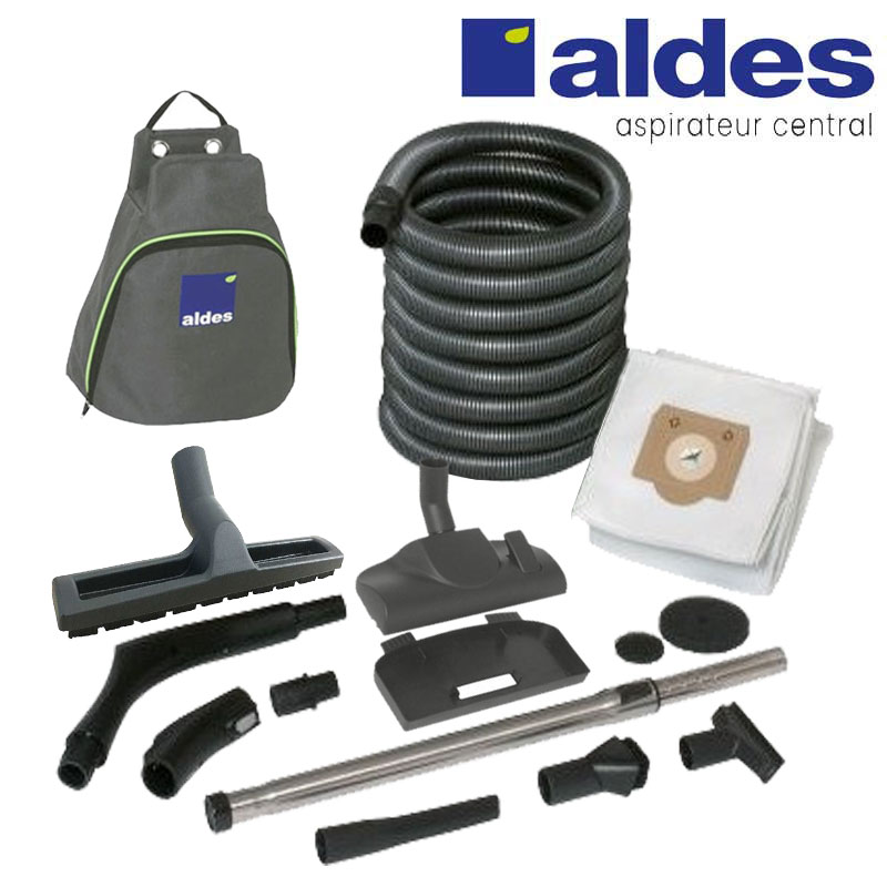 Set Accessoires et flexible 8 M non filaire Aldes C.Cleaner, C.Booster et C.Blue, Aldes 11071093
