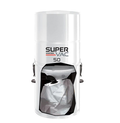 Aspirateur centralisé type Aldes HAYDEN SuperVac 50 avec kit de nettoyage, Garantie 10 ans_2