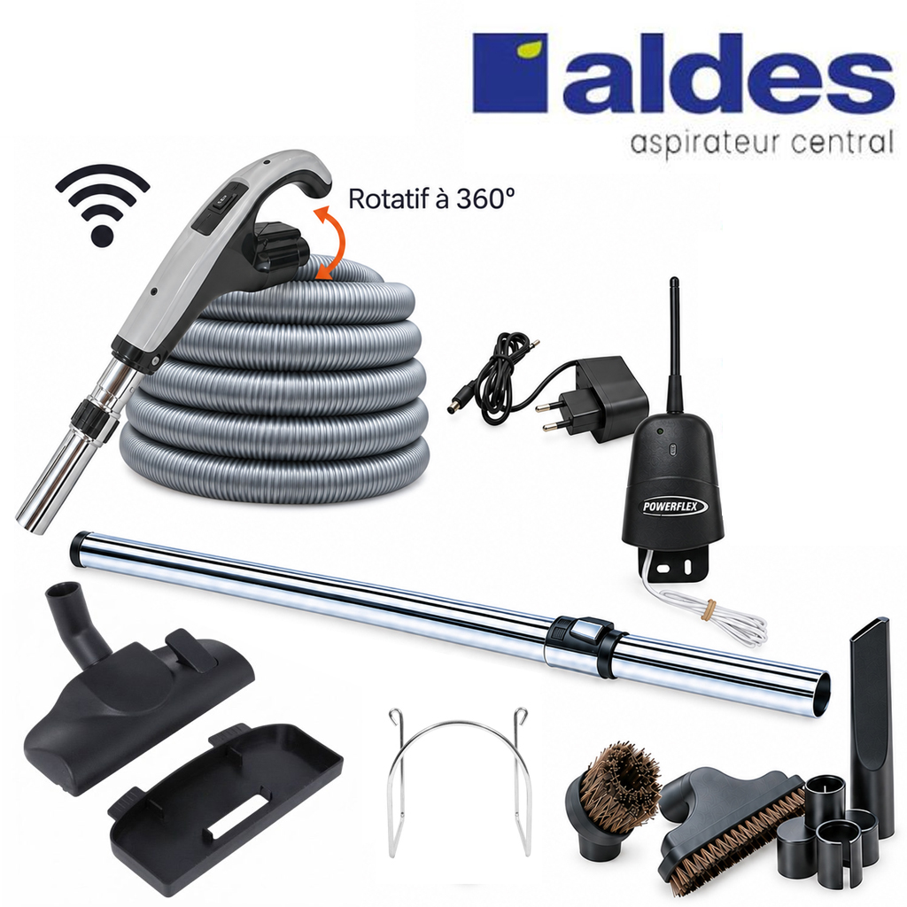 Centrale ALDES C.Axpir® Dynamic, Garantie 2 ans, (jusqu'à 500 M²), avec kit de nettoyage, 11071151_10