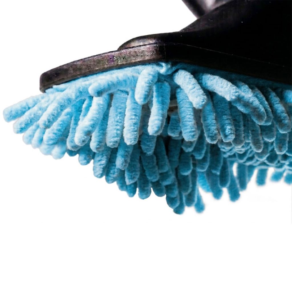 Brosse rasta mop microfibre - spéciale parquet - bleu_4