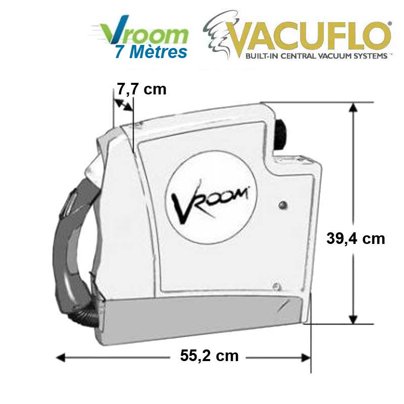 Flexible automatique rétractable VROOM - longueur jusqu'à 7m_5