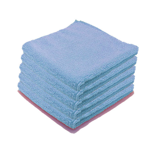Microfibre Luxe entretien courant - par 5 - bleu