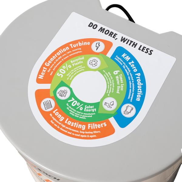 Centrale d'aspiration SACH VAC MINI - Garantie 4 ans - Surface jusqu’à 400 m² - Set de nettoyage, UD6011-SC/E_7