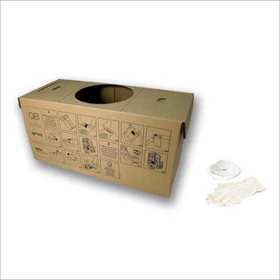 Bac à poussières en carton écologique pour centrale QB Q200 (boîte de 5 pcs), Aertecnica CM814Q