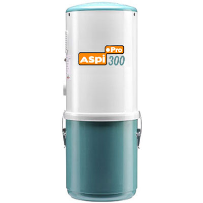Aspirateur central ASPI PRO 300 garantie 5 ans (jusqu’à 300 m²) + trousse inter 9 ML + 8 accessoires + kit 3 prises + kit prise balai + kit prise garage_1
