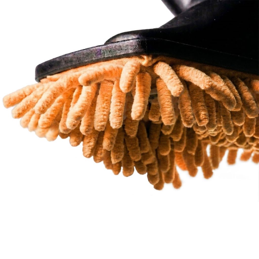 Brosse rasta mop microfibre - spéciale parquet - orange_8