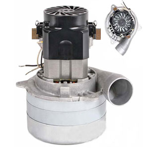 Moteur AMETEK LAMB  117123 pour centrale d'aspiration EOLYS  E07
