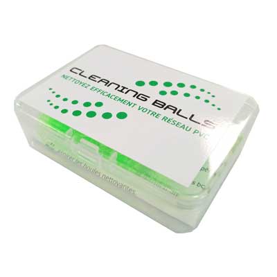 Cleaning balls, 12 boules magiques de nettoyage pour les flexibles et les réseaux pvc_1