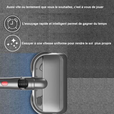 Brosse vadrouille électrique pour aspirateur sans fil compatible Dyson V7, V8, V10, V11, lumière LED, réservoir d'eau, tête de brosse_4