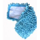 Mop Microfibre 44 x 13 cm Rasta Velcro - bleu