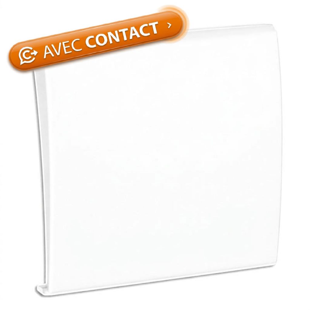 Prise d'aspiration centralisée ALDES Modèle NEO à contact - blanc