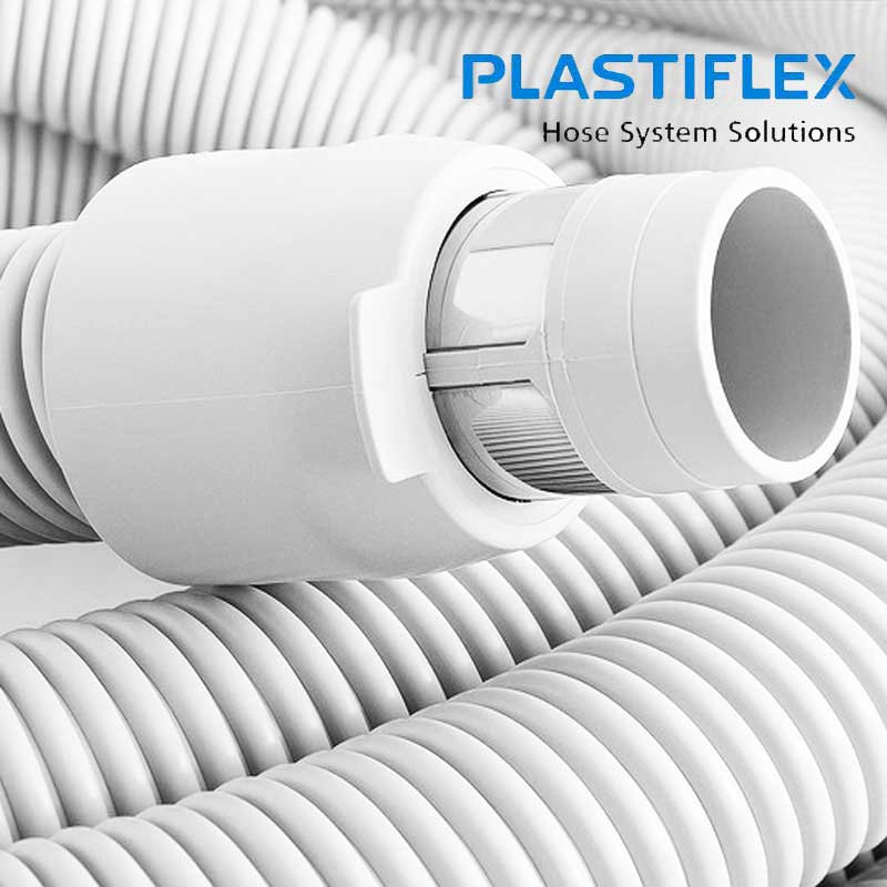 Flexible aspiration centralisée 24V Plastiflex - longueur 7,60m_4