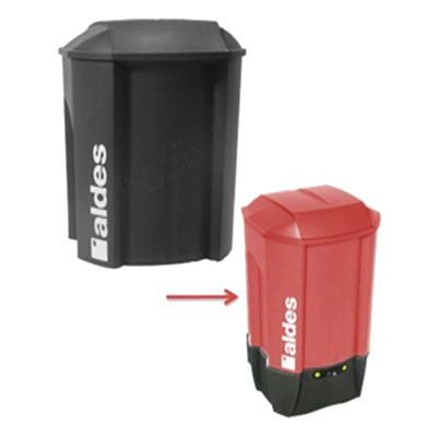 Ensemble cuve C.Cleaner avec couvercle et support de sac, Aldes 11171644