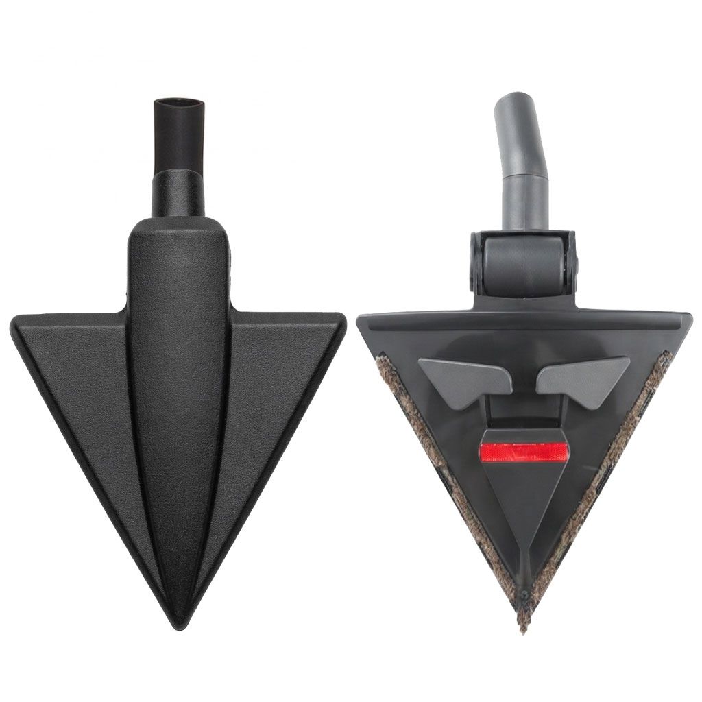 Brosse triangulaire 265 mm pour aspiration centralisée,  spéciale pour angle_0