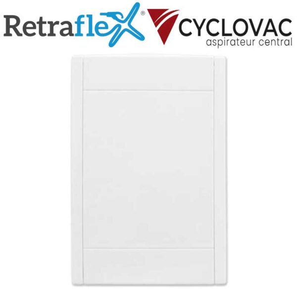 Kit 1 prise RETRAFLEX blanche nouvelle génération, 20% plus petit que le premier modèle - longueur de tuyaux 15m_2