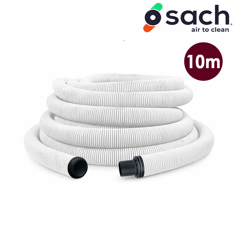 Flexible standard SACH - rétractable dans le mur - compatible Hide-A-Hose - longueur 10 m