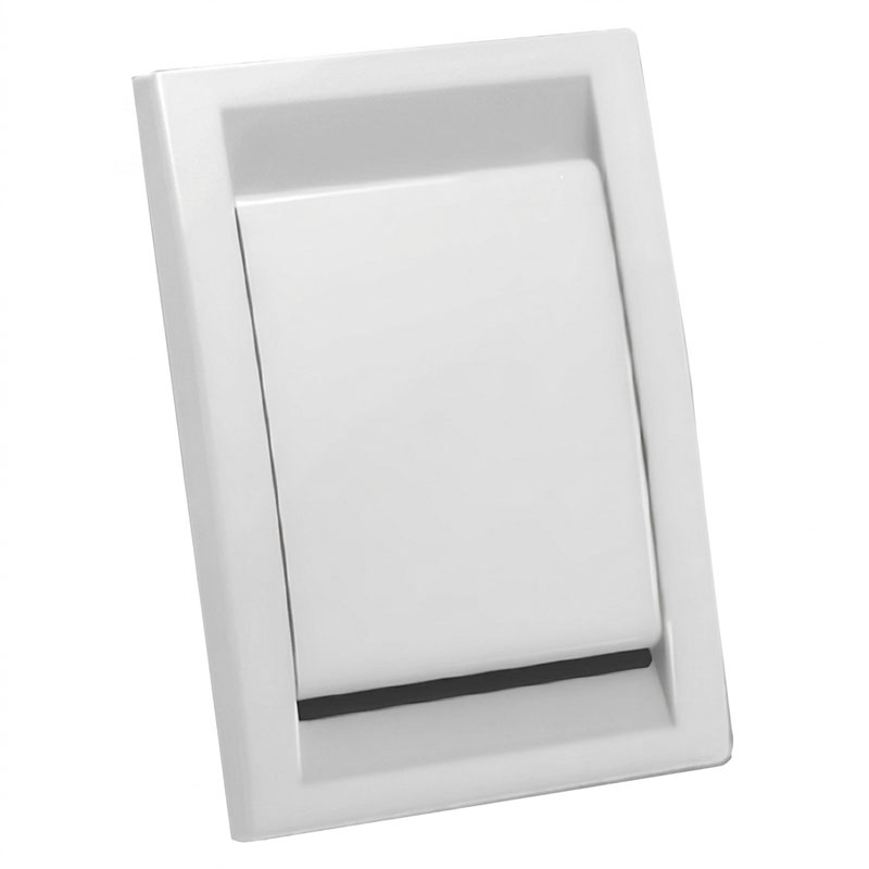 Prise blanche Classic Deco Vac, Cyclovac TF040101_1