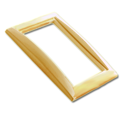Encadrement pour Prise DESIGN - champagne