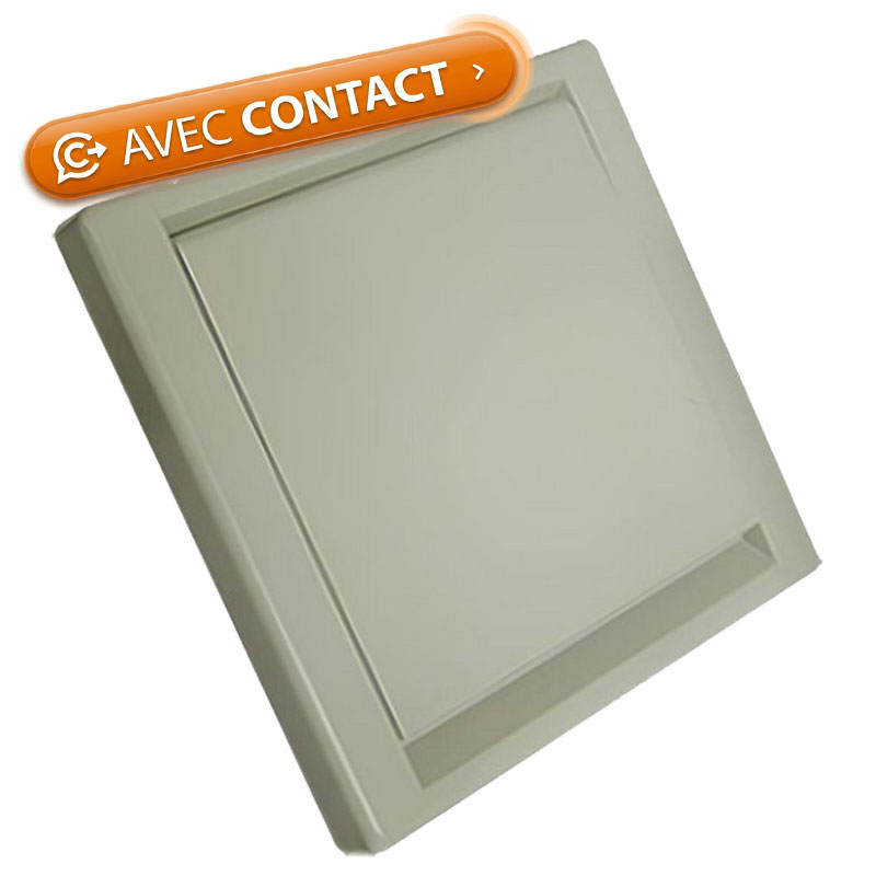 Prise Quadra carrée - crème