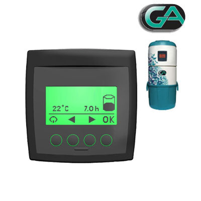 Écran LCD gamme oxy pour Général d'aspiration GA 200 Oxygène, GA 300 Nature, GA 600 Nature, Générale d'Aspiration 31052406