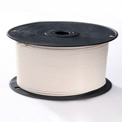 Fil basse tension blanc - longueur 100m