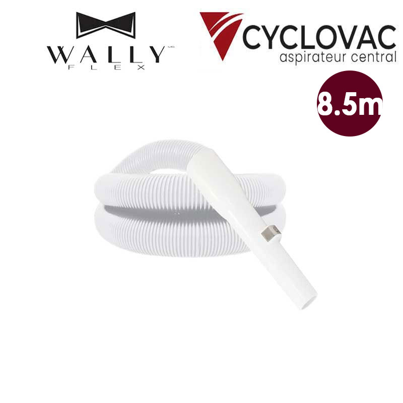 Nouveau flexible extensible Wallyflex - jusqu'à 8,50 M - blanc