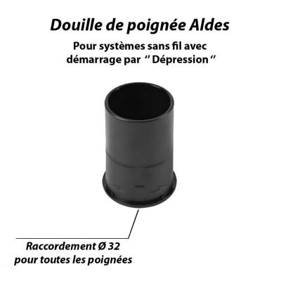 Set ALDES 8 accessoires + 1 flexible avec poignée standard chromée remplace la poignée de commande pneumatique ALDES 11070062 avec douille de démarrage et vanne d’arrêt - longueur 13m_4