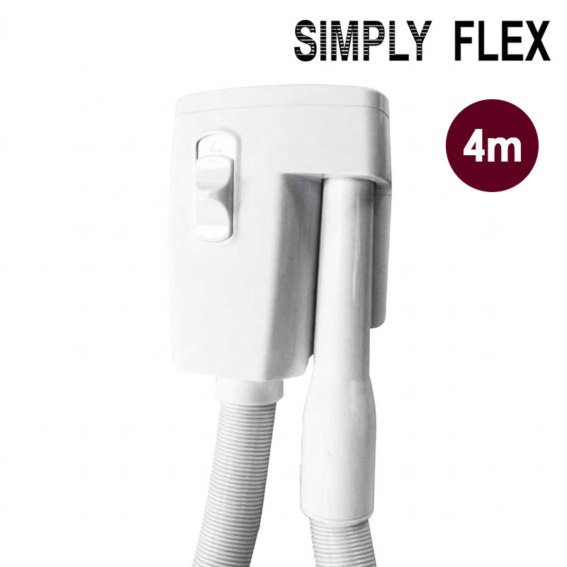 Flexible SimplyFlex -  idéal pour la cuisine et la salle d'eau - blanc