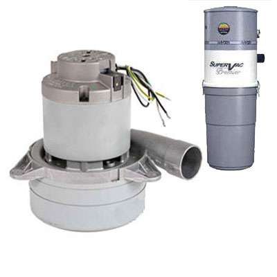 Moteur pour centrales d'aspiration SUPER VAC PREMIER