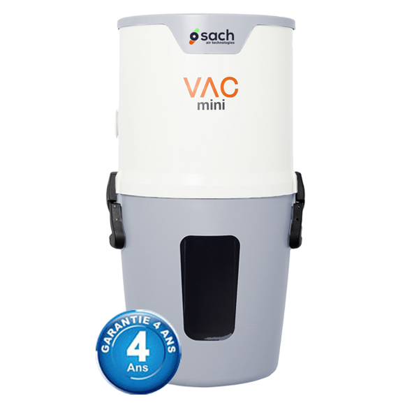 Centrale d'aspiration SACH VAC MINI garantie 4 ans (jusqu’à 400 m²), Sach UD6011-SC/E