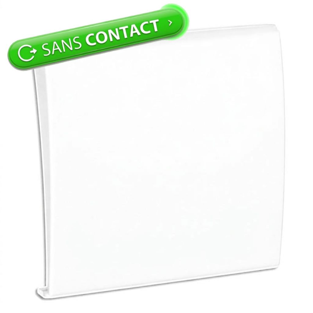 Prise d'aspiration centralisée ALDES - Modèle NEO sans contact - blanc